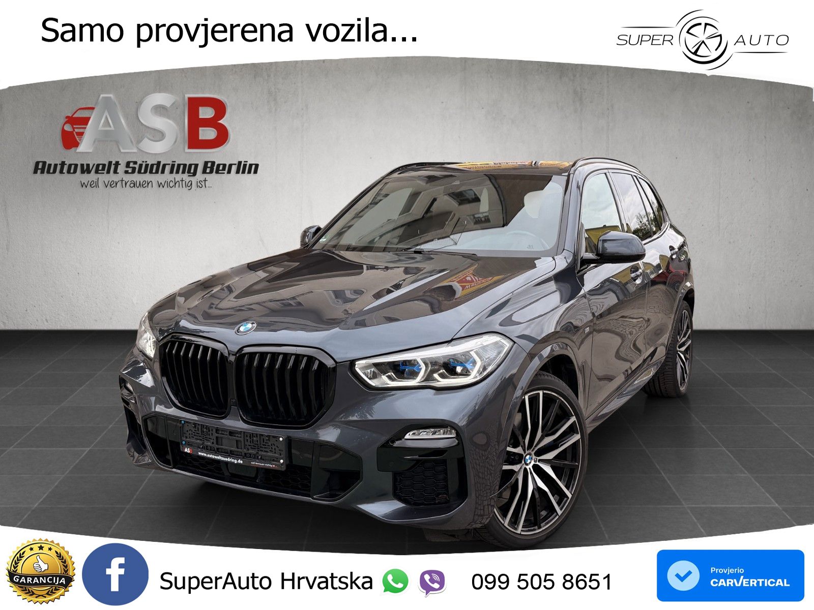 BMW X5 30d (286 KS) xDrive Steptronic LED+GR SJED+ACC