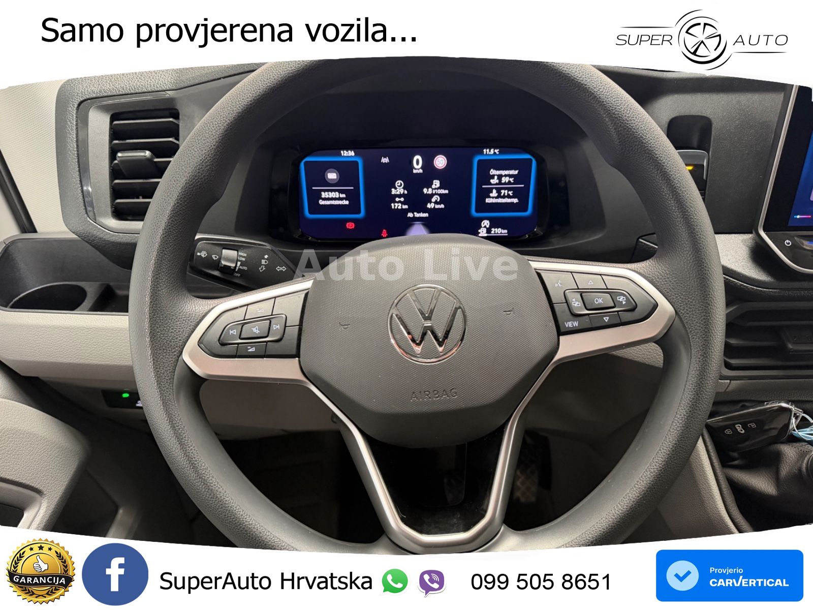 Volkswagen Crafter 35TDI*VIRTUAL*MAX-HOCH-LANG*KLIMA*KAMERA 177 KS