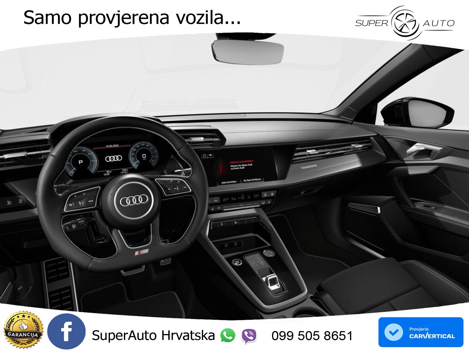 Audi A3 45 TFSIe (245 KS) S tronic S line LED+GR SJED+ACC