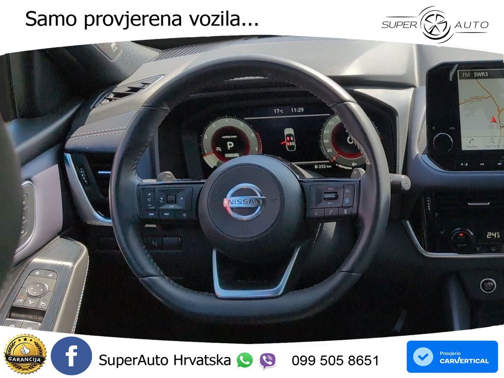 Nissan Qashqai 1.3 DIG-T (158 KS) Xtronic Tekna LED+GR SJED+ACC