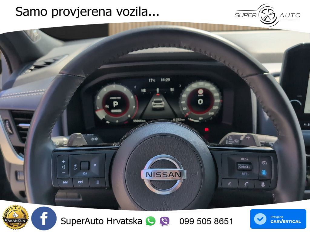 Nissan Qashqai 1.3 DIG-T (158 KS) Xtronic Tekna LED+GR SJED+ACC