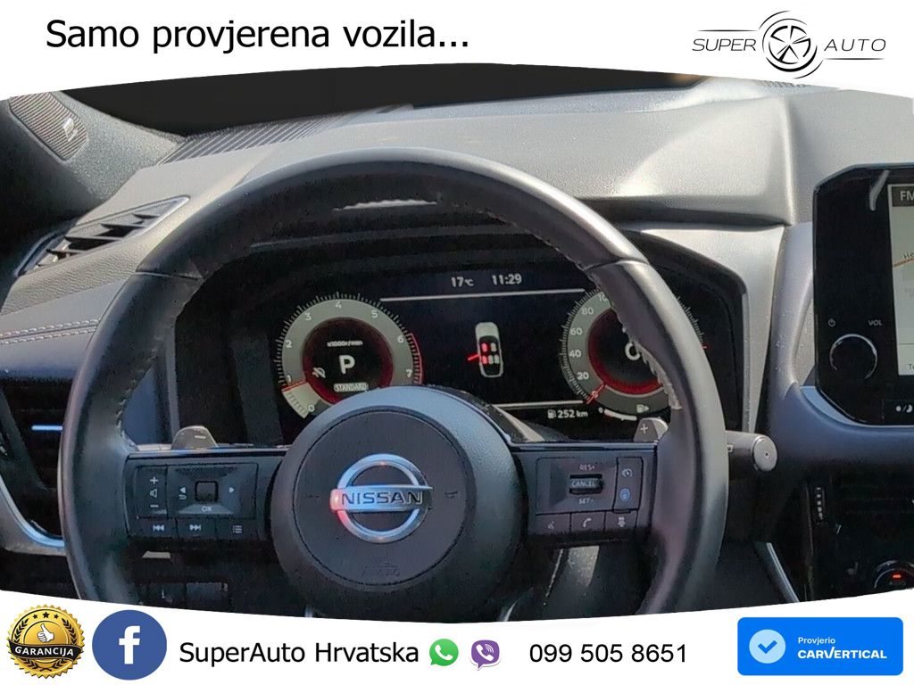 Nissan Qashqai 1.3 DIG-T (158 KS) Xtronic Tekna LED+GR SJED+ACC