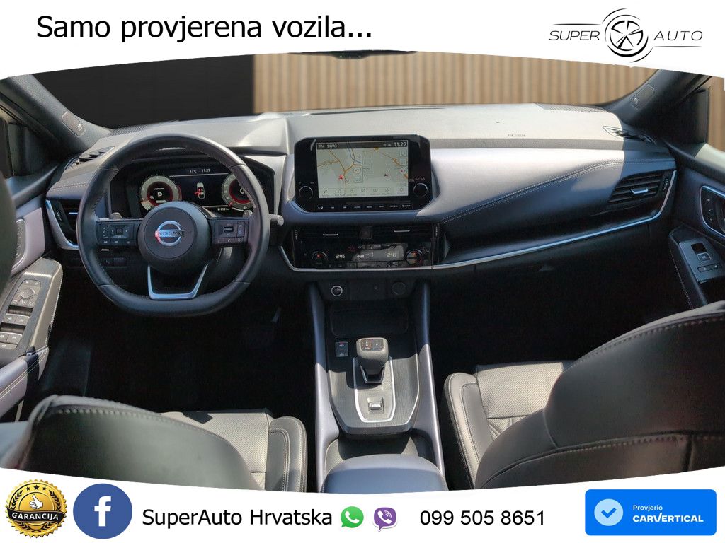 Nissan Qashqai 1.3 DIG-T (158 KS) Xtronic Tekna LED+GR SJED+ACC
