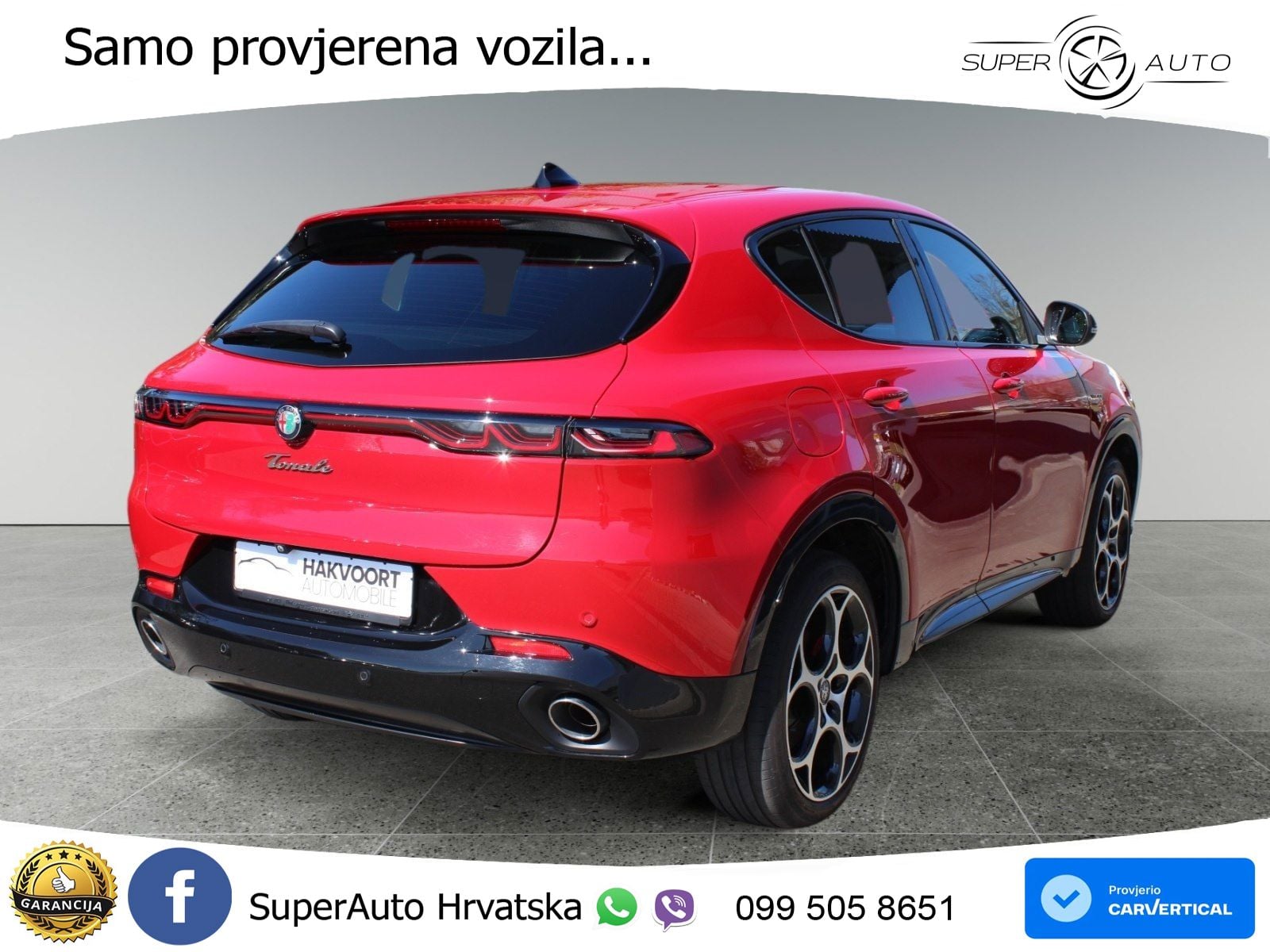 Alfa Romeo Tonale 1.3 (269 KS) Plug-in Hybrid Q4 Automatic LED+GR SJED+ACC