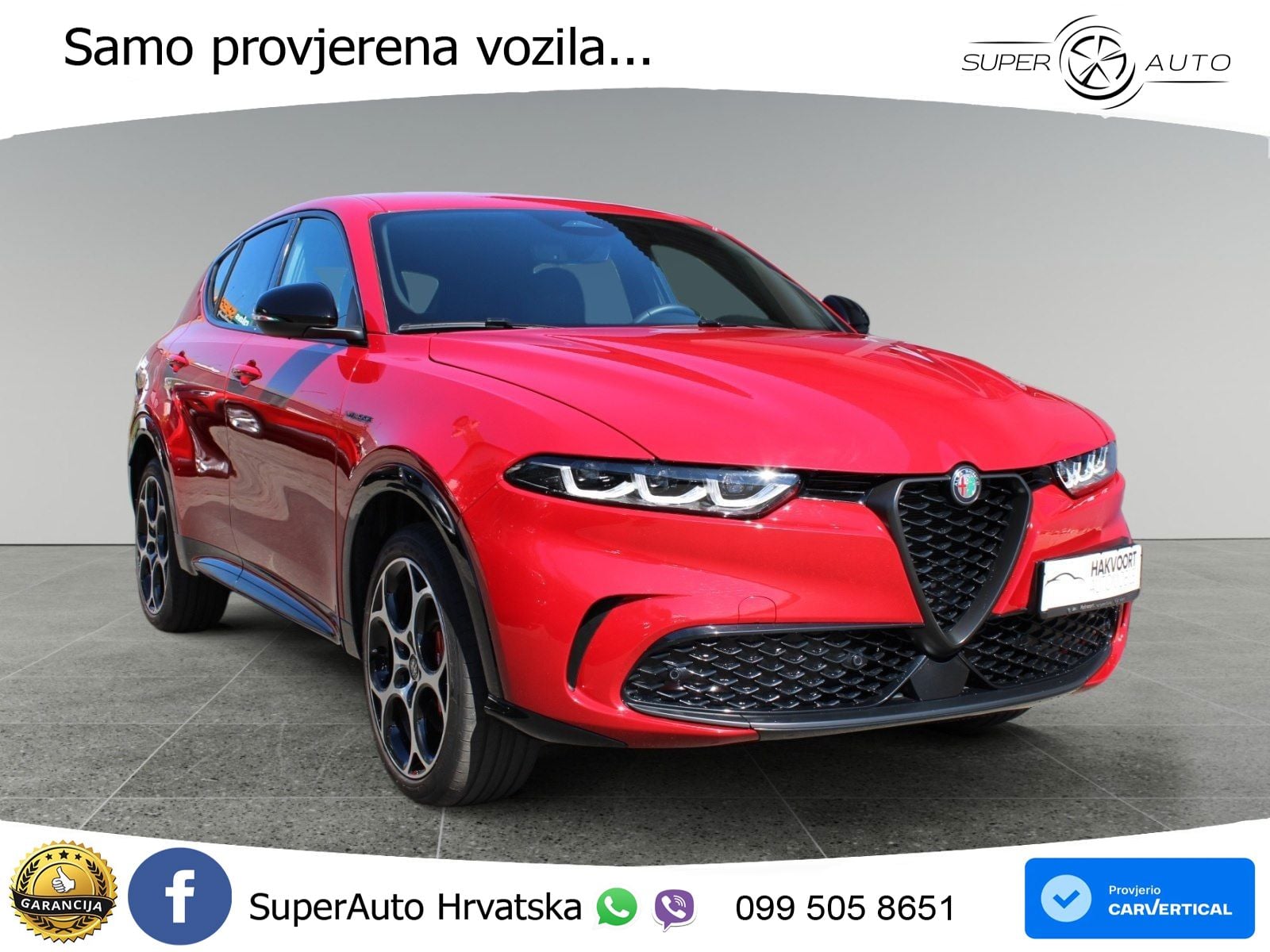 Alfa Romeo Tonale 1.3 (269 KS) Plug-in Hybrid Q4 Automatic LED+GR SJED+ACC