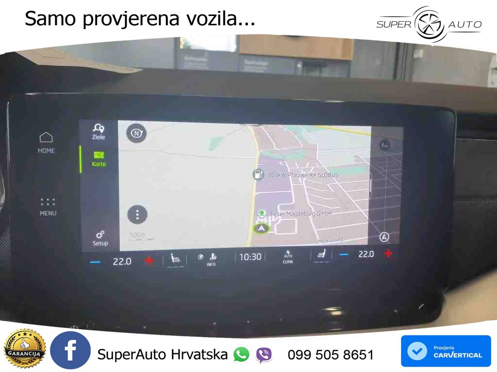 Škoda Octavia Combi 1.5 TSI (150 KS) DSG LED+GR SJED+ACC