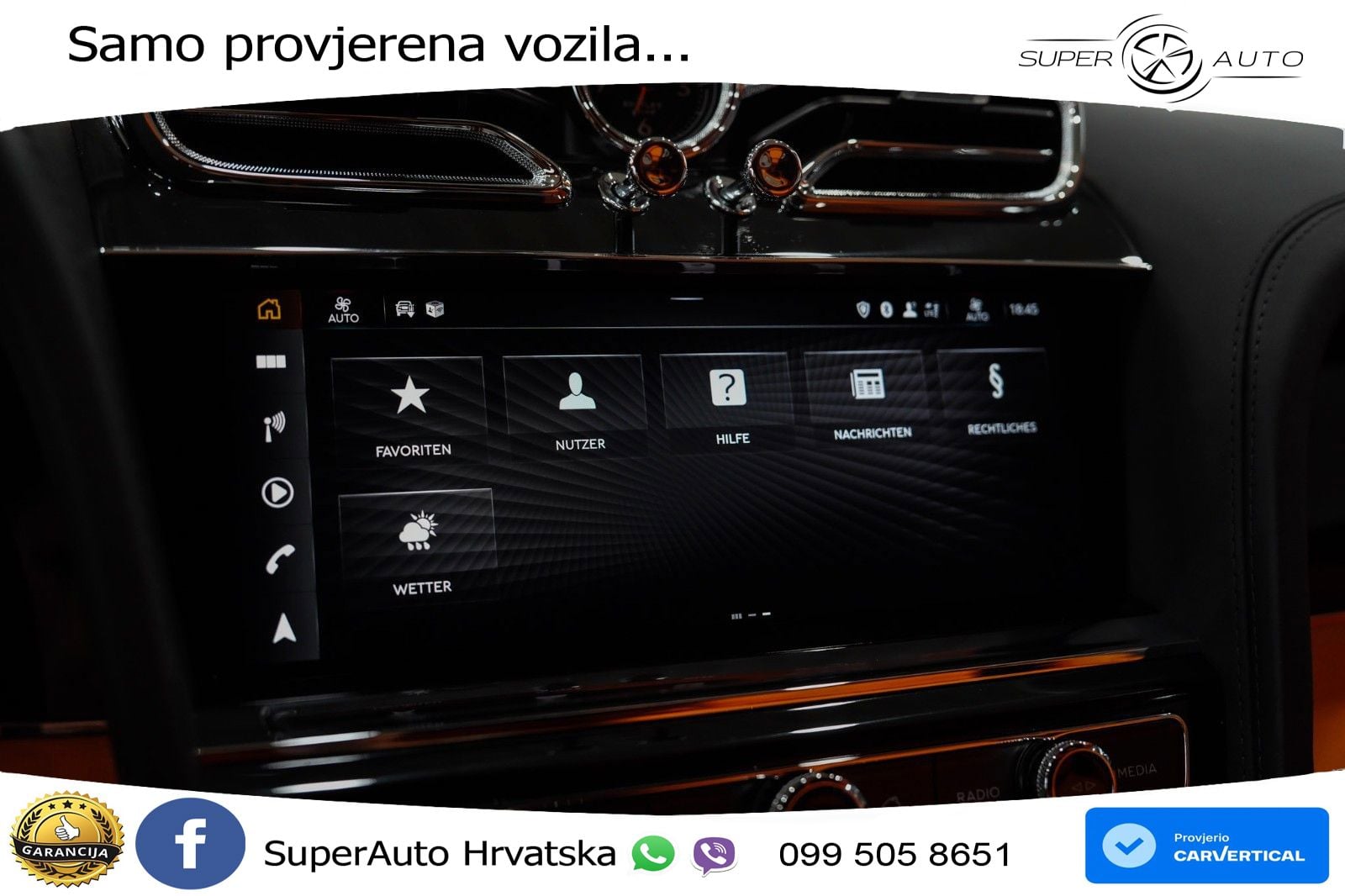 Bentley Bentayga 3.0 V6 TFSi (449 KS) AWD Automatic ACC+HEAD+4xGR SJED+360+PANO