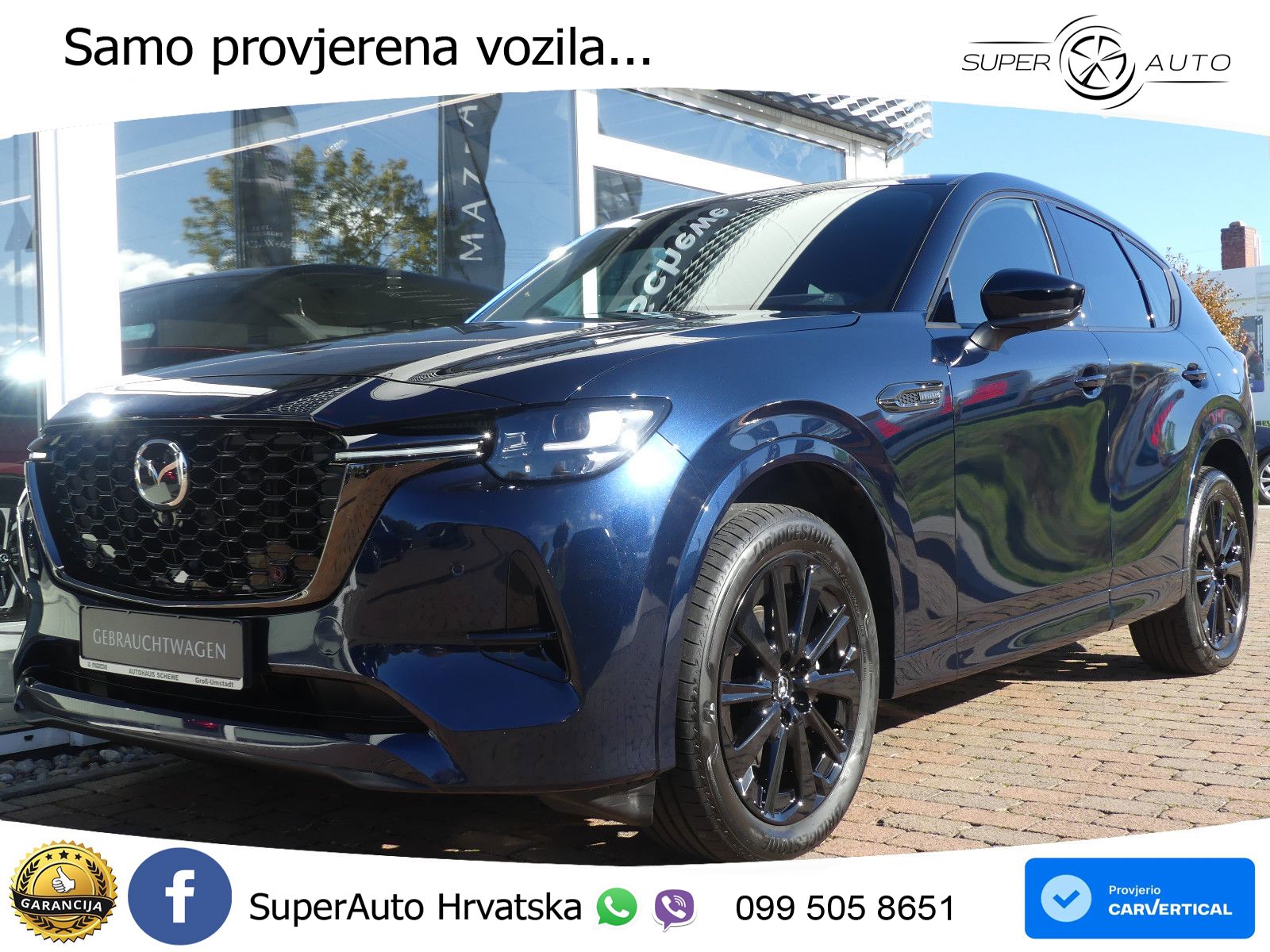 Mazda CX-60 3.3 e-Skyactiv D (254 KS) AWD Automatic MATRIX+GR SJED+KAM