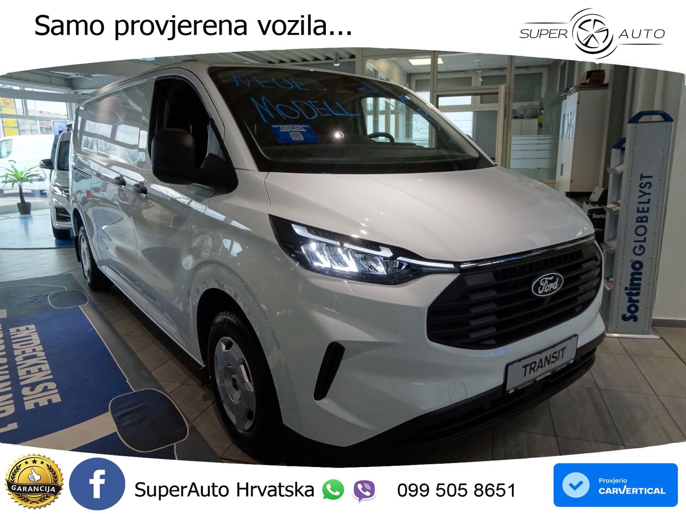 Ford Transit Custom Kasten Trend 320 L2 HANDWERKER-ED 150 KS