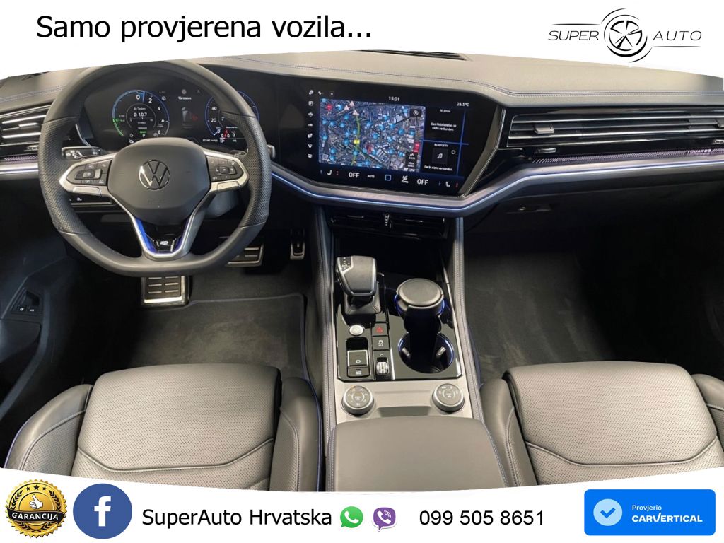 Volkswagen Touareg R 3.0 V6 TFSI (462 KS) 4MOTION Tiptronic ZRAČNI+ACC+4xGR SJED+KAM