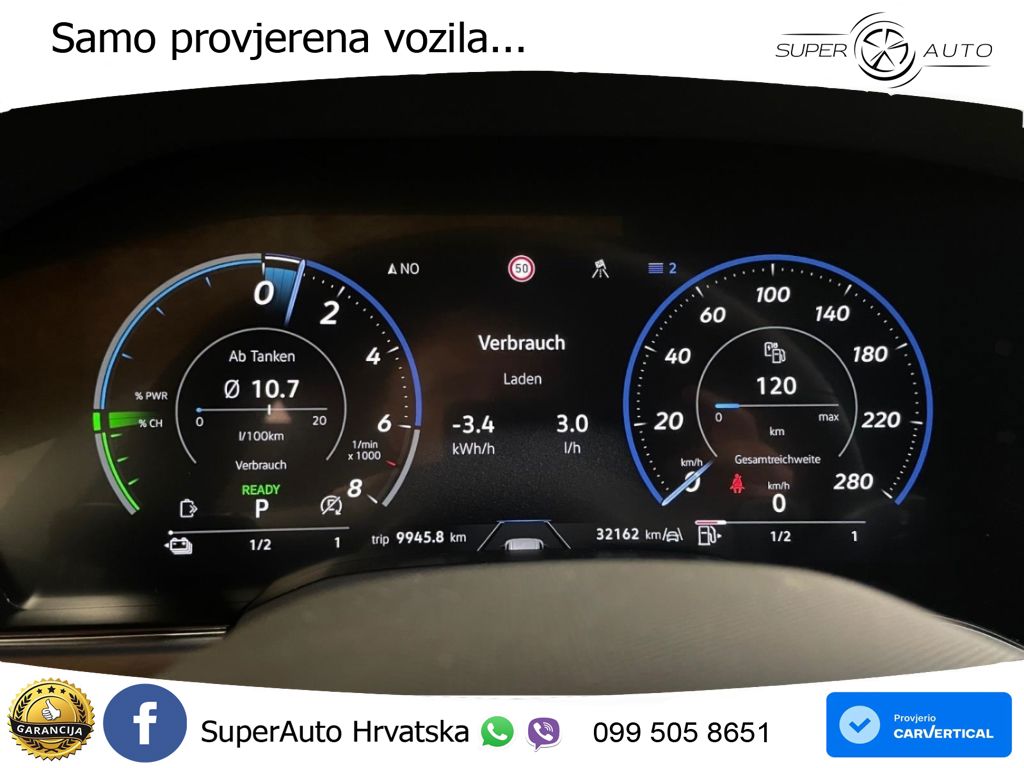 Volkswagen Touareg R 3.0 V6 TFSI (462 KS) 4MOTION Tiptronic ZRAČNI+ACC+4xGR SJED+KAM