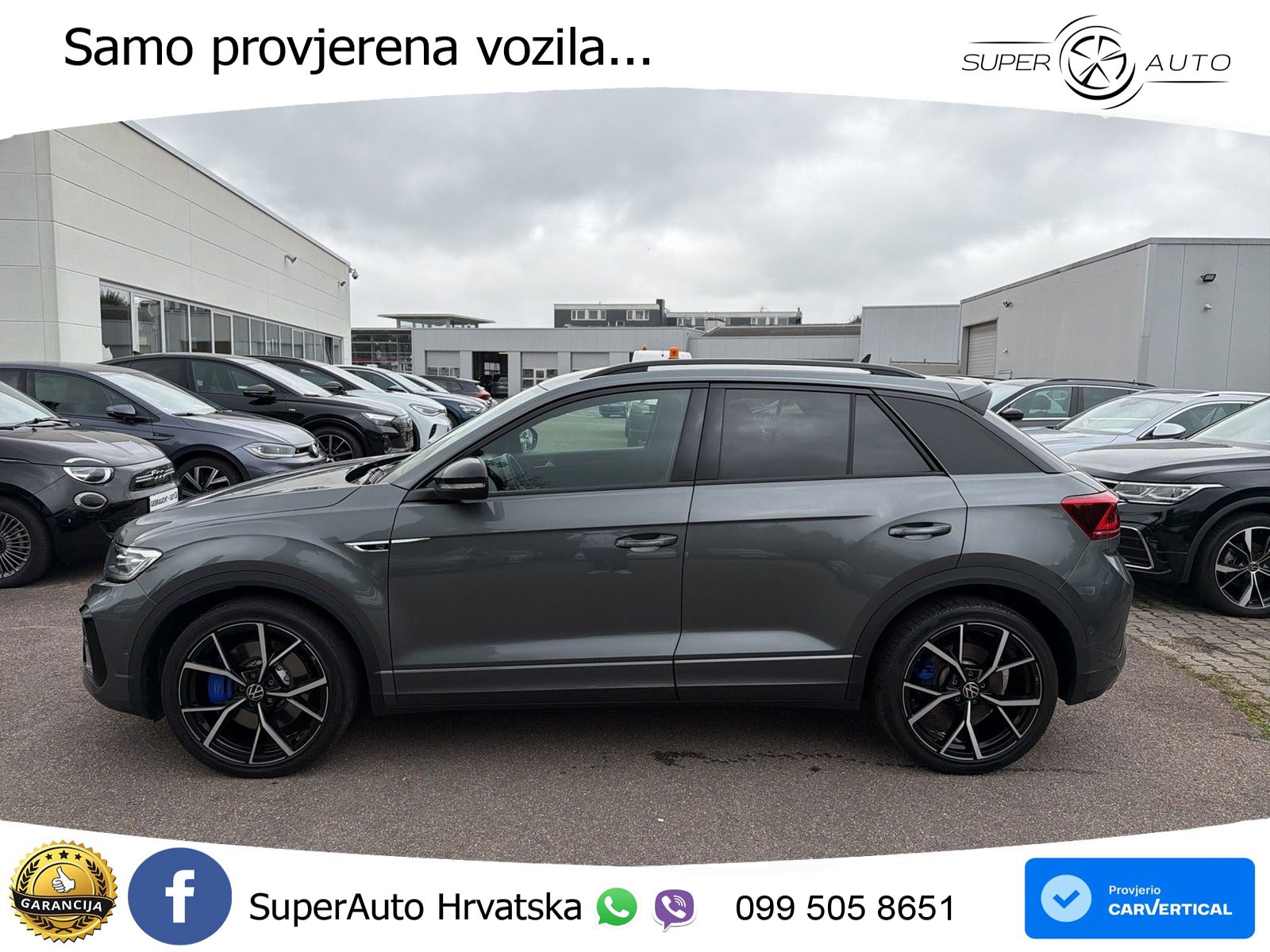 Volkswagen T-Roc I R 2.0 TSI (300 KS) OPF 4M DSG LED+GR SJED+ACC