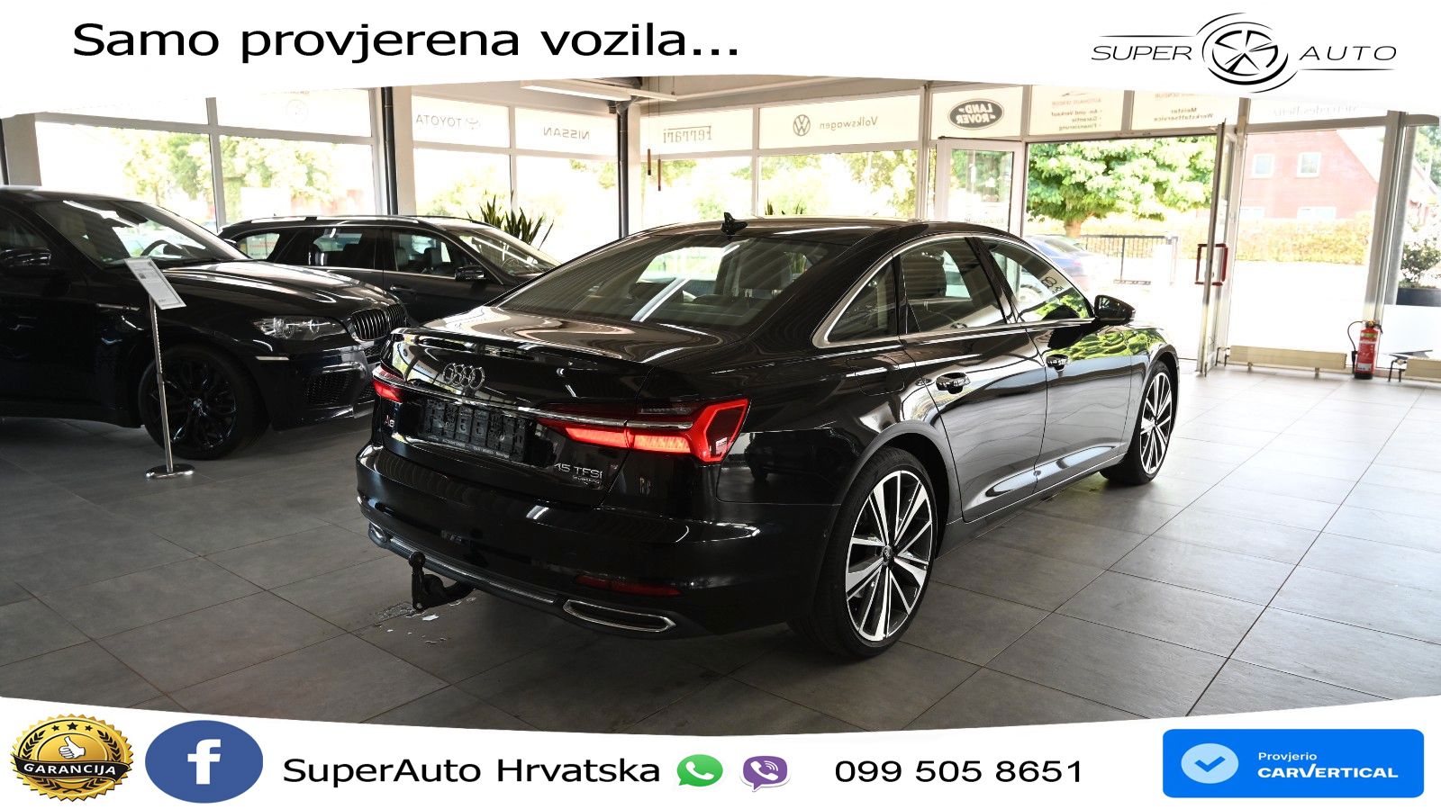 Audi A6 45 TFSI (265 KS) quattro ultra S tronic LED+GR SJED+ACC
