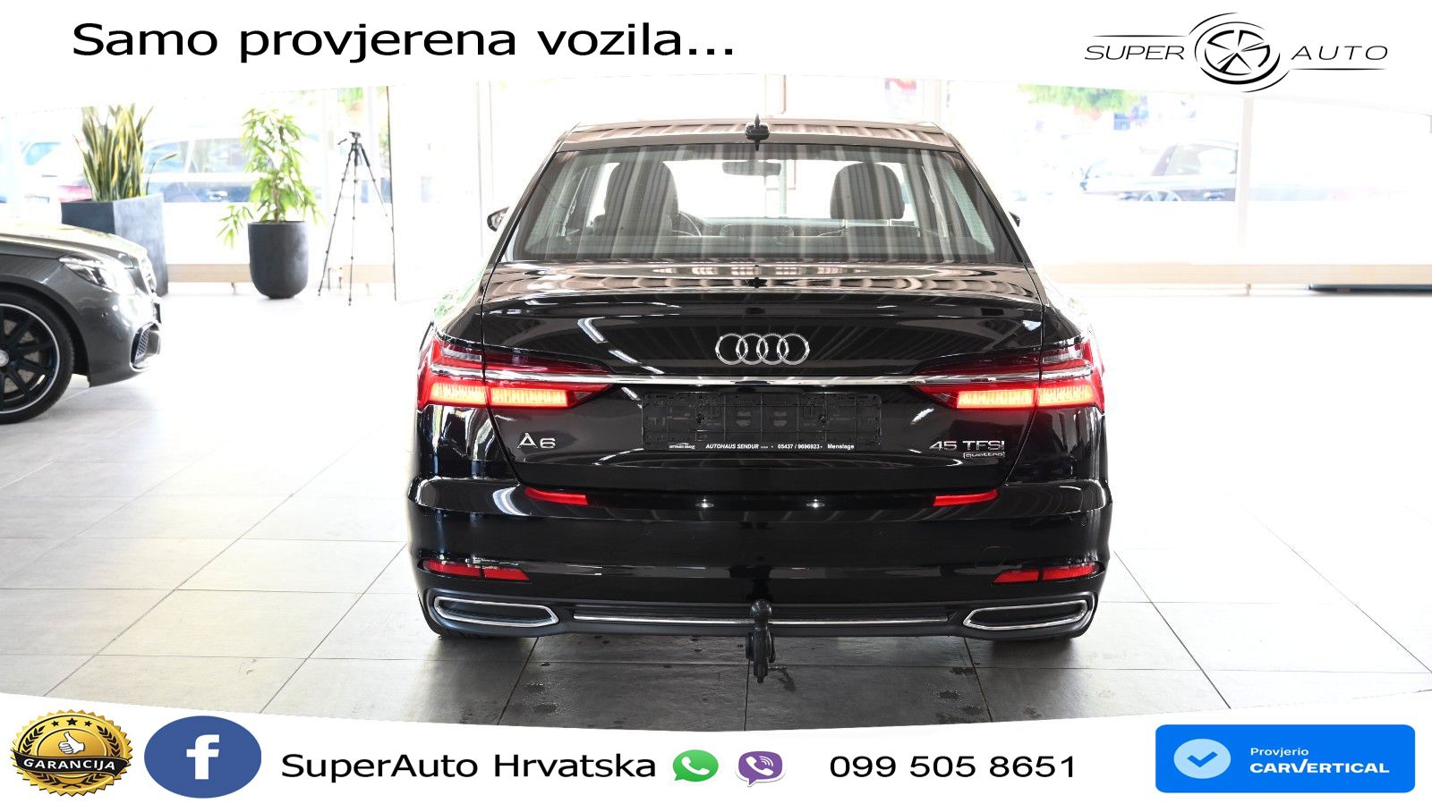 Audi A6 45 TFSI (265 KS) quattro ultra S tronic LED+GR SJED+ACC