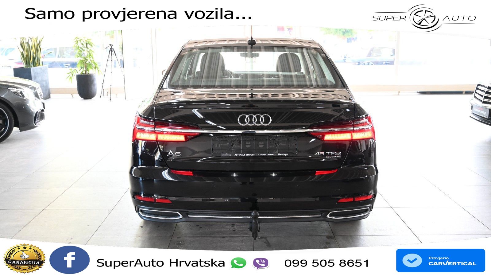 Audi A6 45 TFSI (265 KS) quattro ultra S tronic LED+GR SJED+ACC