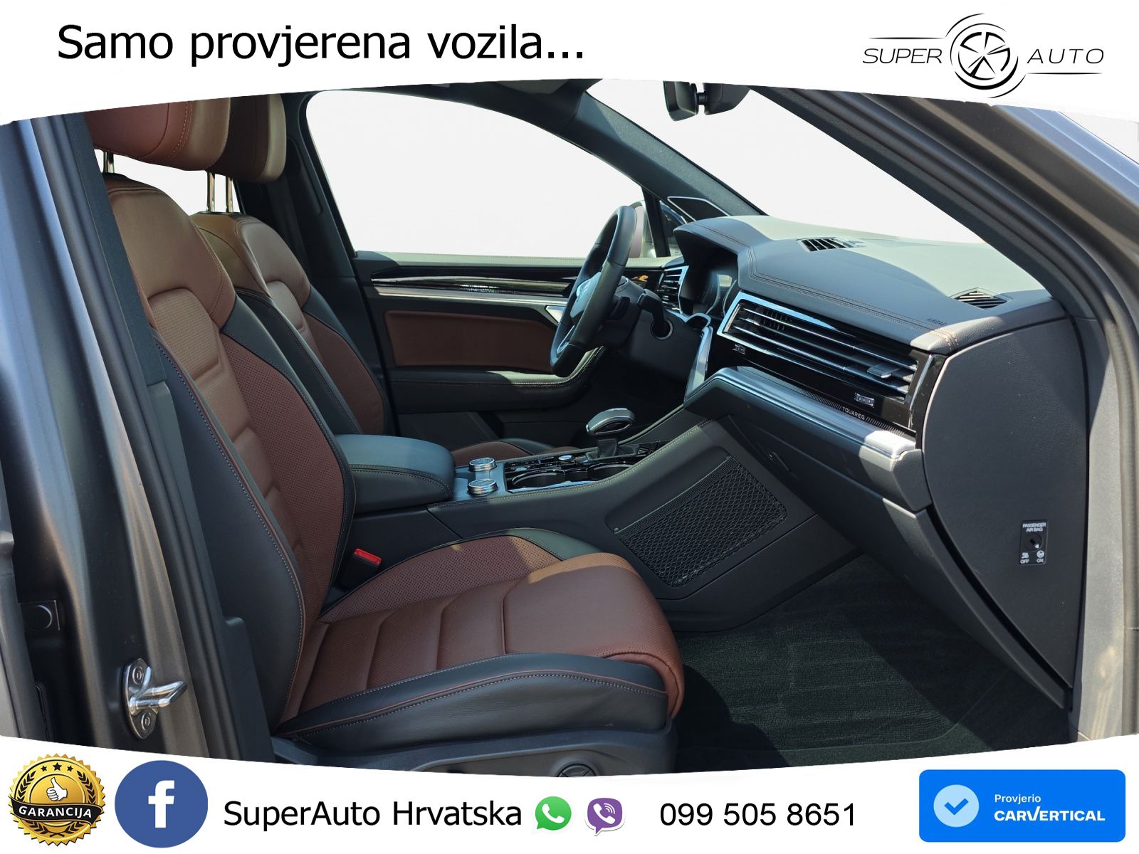 Volkswagen Touareg 3.0 V6 TDI (286 KS) 4MOTION Tiptronic ZRAČNI+ACC+GR SJED+KAM+PANO