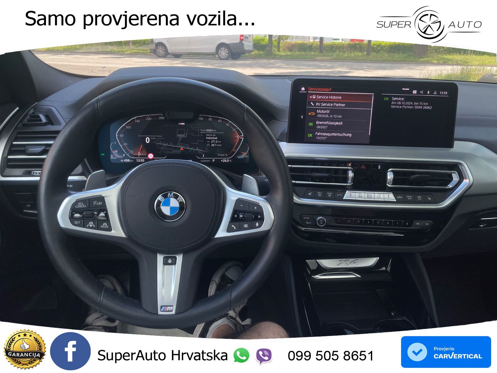 BMW X4 30d (286 KS) xDrive Steptronic M Sport LED+GR SJED+ACC