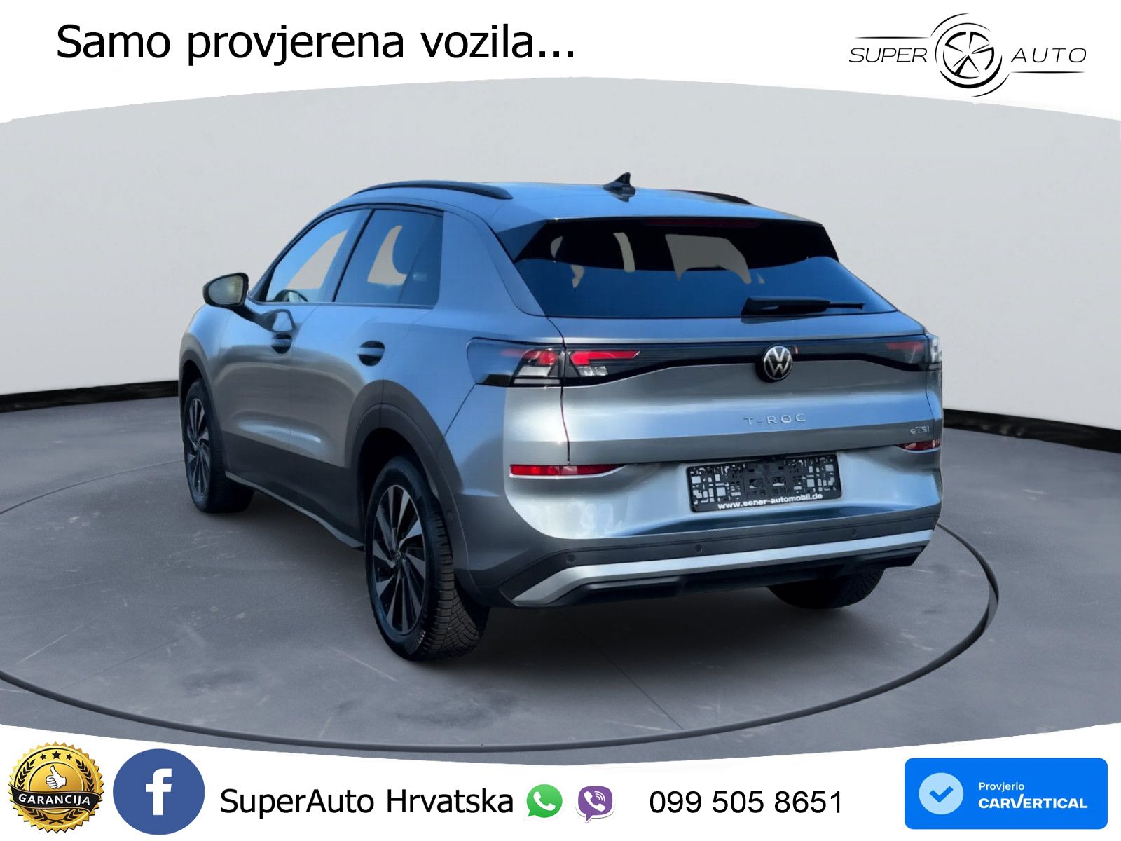 Volkswagen T-Roc II 1.5 eTSI (116 KS)  DSG LED+GR SJED+ACC