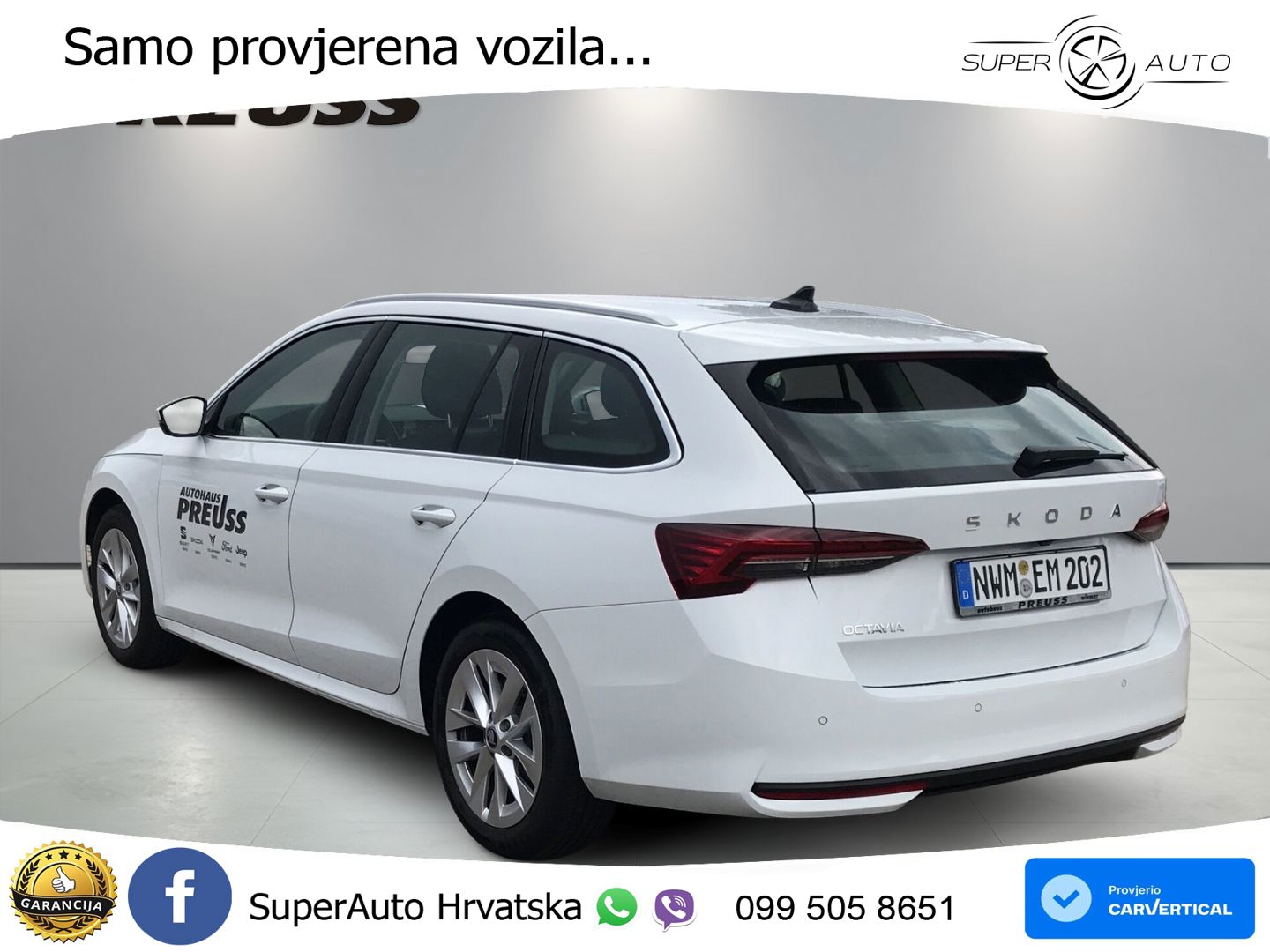 Škoda Octavia Combi 2.0 TDI (150 KS) DSG Selection