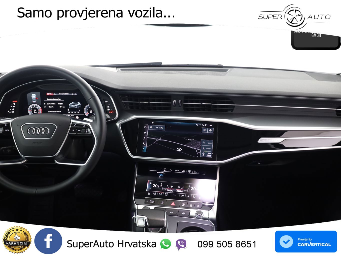 Audi A6 45 TDI V6 (245 KS) quattro ultra S tronic LED+GR SJED+ACC