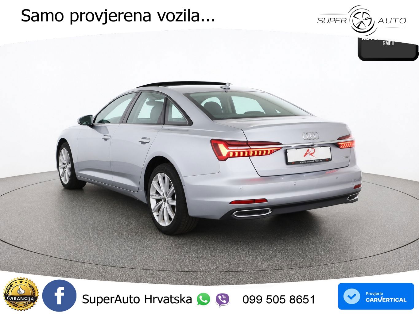 Audi A6 45 TDI V6 (245 KS) quattro ultra S tronic LED+GR SJED+ACC