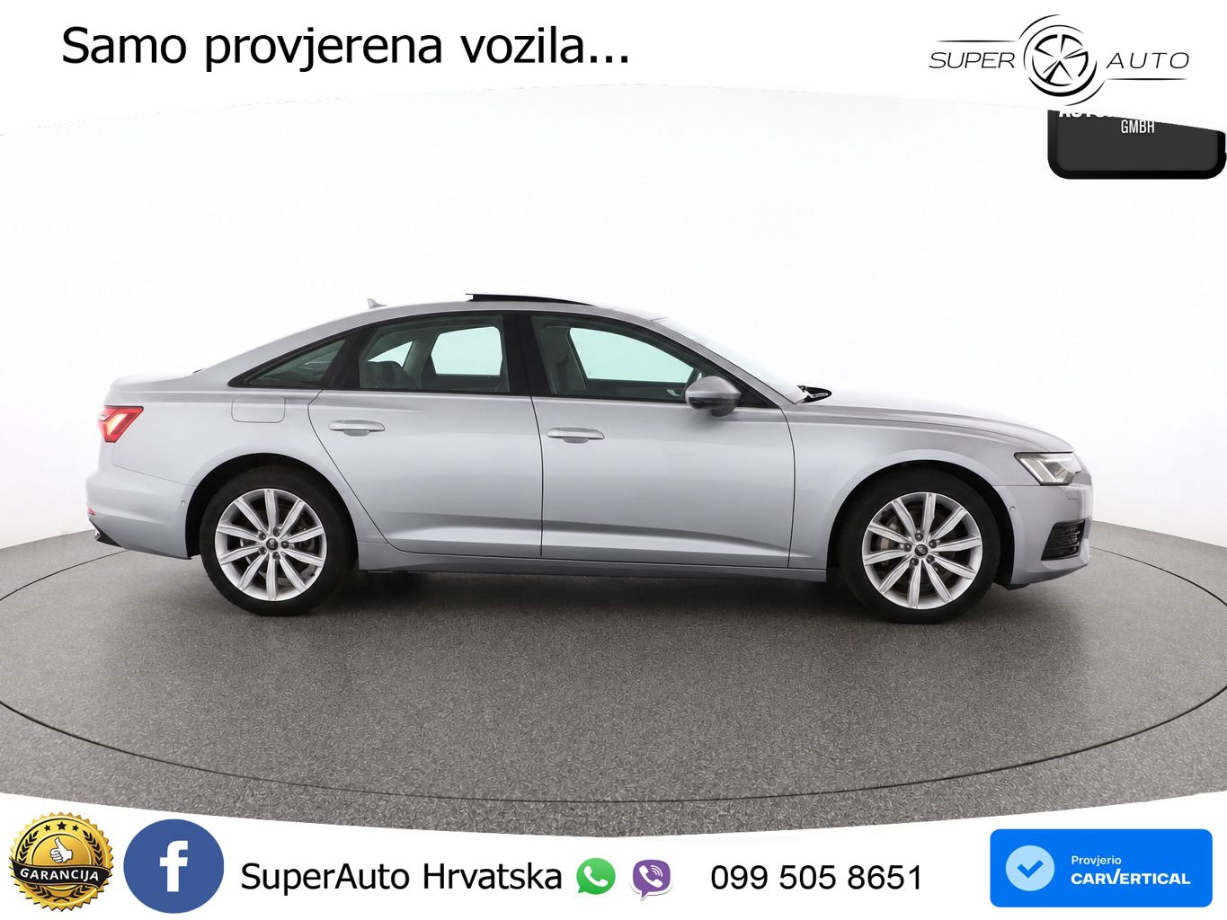 Audi A6 45 TDI V6 (245 KS) quattro ultra S tronic LED+GR SJED+ACC