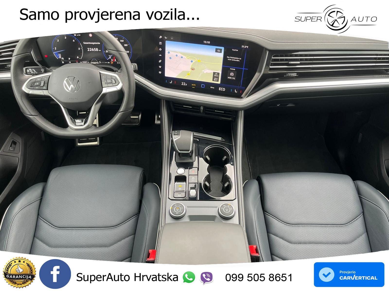 Volkswagen Touareg 3.0 V6 TDI (286 KS) 4MOTION Tiptronic LED+GR SJED+ACC