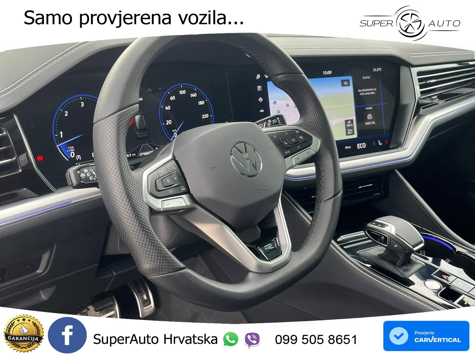 Volkswagen Touareg 3.0 V6 TDI (286 KS) 4MOTION Tiptronic LED+GR SJED+ACC