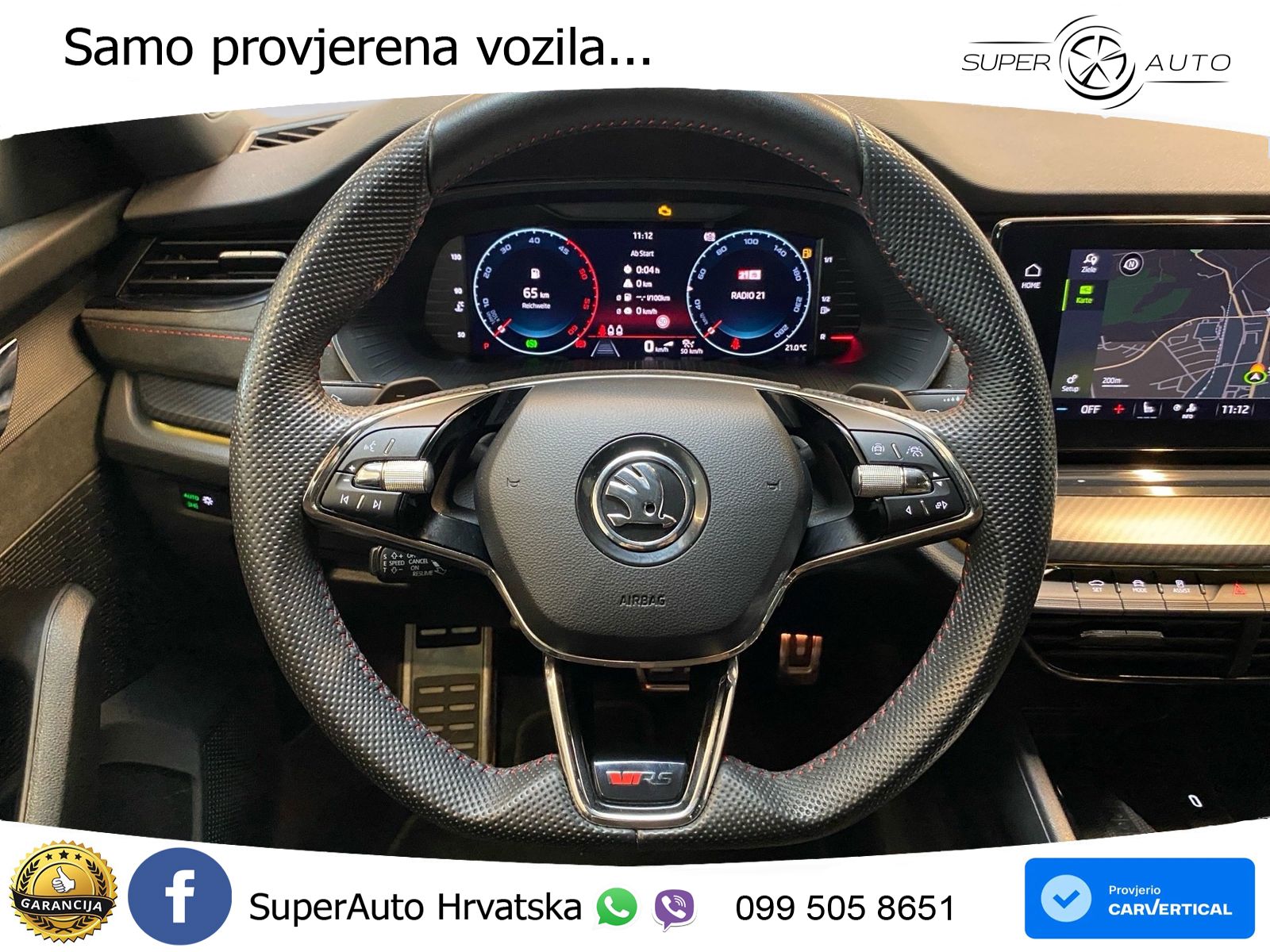 Škoda Octavia Combi RS 2.0 TDI (200 KS) DSG LED+GR SJED+ACC