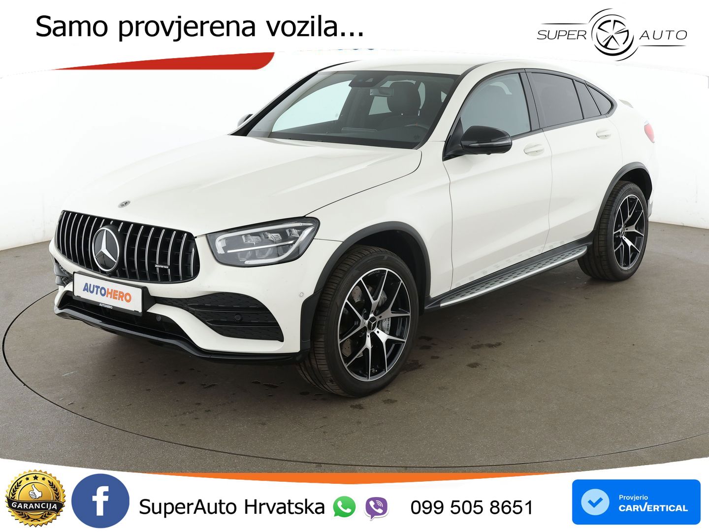 Mercedes AMG GLC 43 V6 (390 KS) 4MATIC TCT LED+GR SJED+ACC