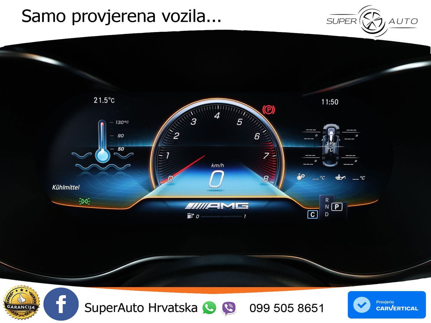 Mercedes AMG GLC 43 V6 (390 KS) 4MATIC TCT LED+GR SJED+ACC