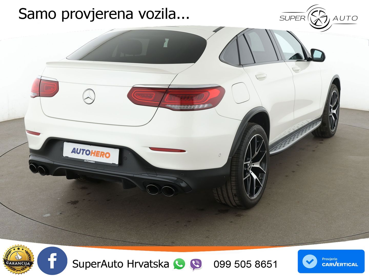 Mercedes AMG GLC 43 V6 (390 KS) 4MATIC TCT LED+GR SJED+ACC
