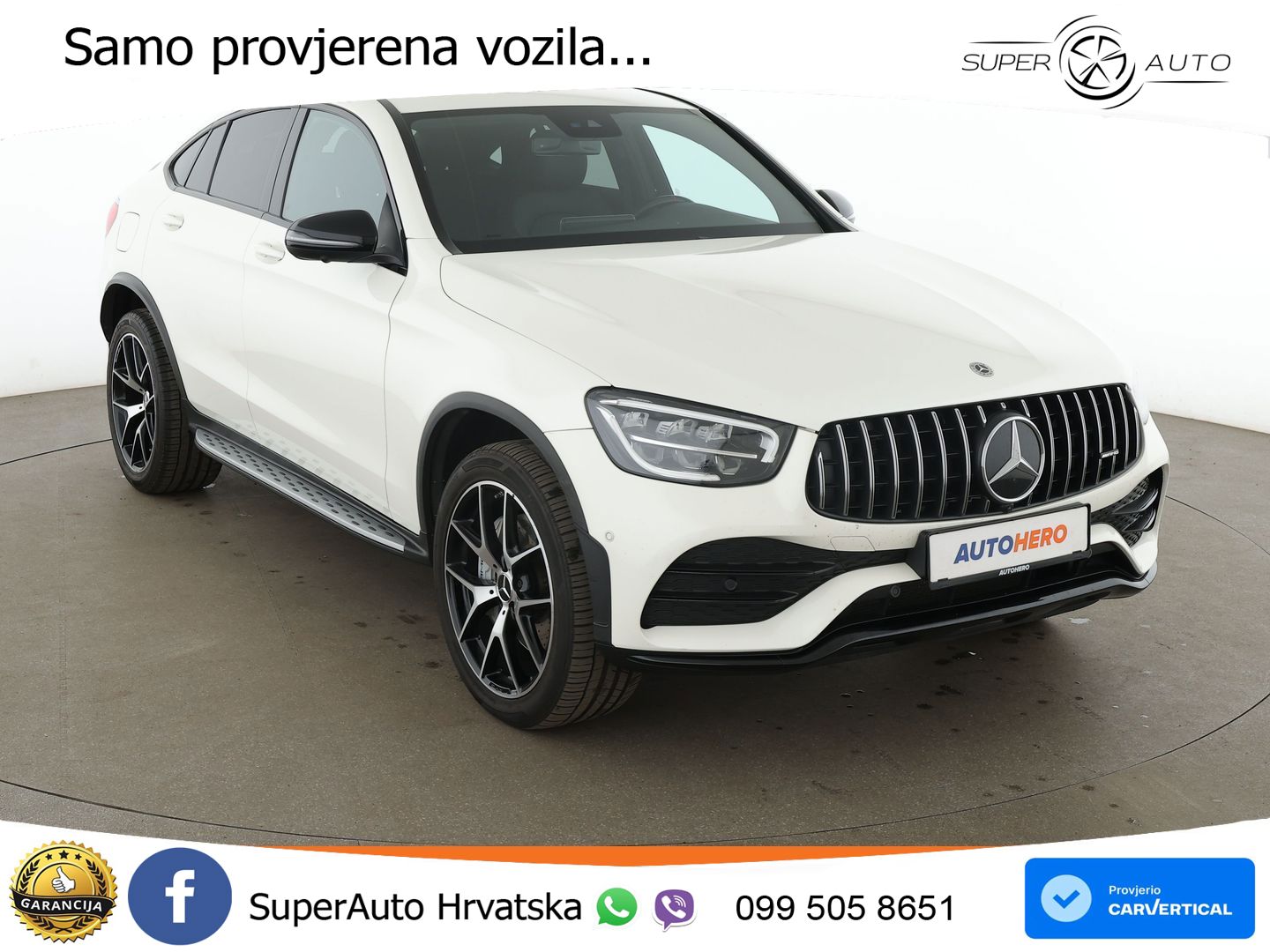 Mercedes AMG GLC 43 V6 (390 KS) 4MATIC TCT LED+GR SJED+ACC