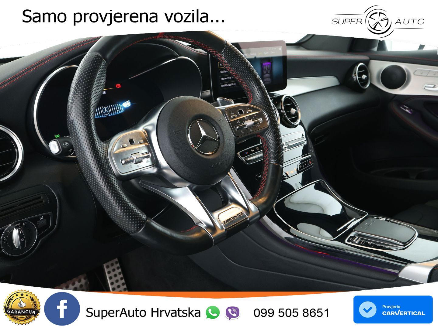 Mercedes AMG GLC 43 V6 (390 KS) 4MATIC TCT LED+GR SJED+ACC