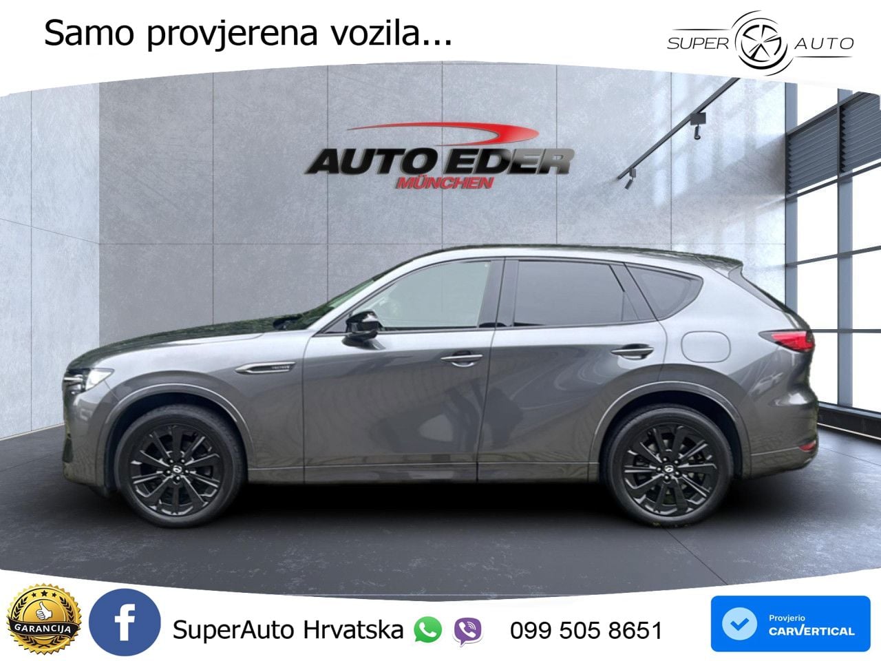Mazda CX-60 3.3 e-Skyactiv D (254 KS) AWD Automatic LED+GR SJED+ACC