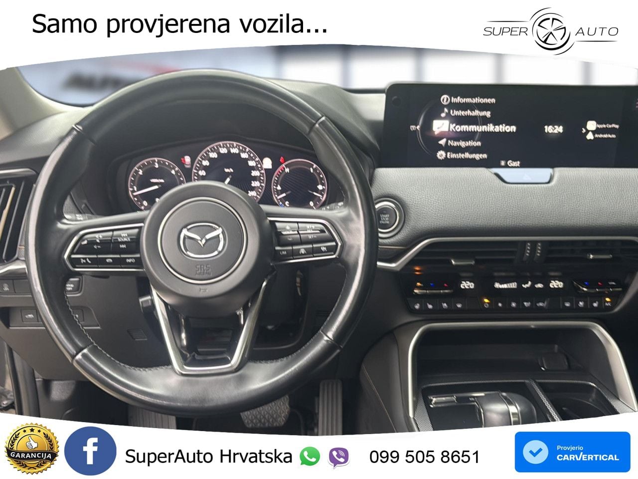 Mazda CX-60 3.3 e-Skyactiv D (254 KS) AWD Automatic LED+GR SJED+ACC