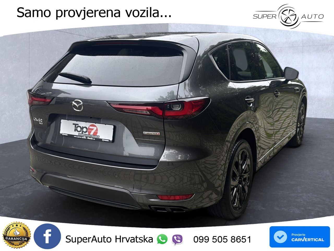 Mazda CX-60 3.3 e-Skyactiv D (254 KS) AWD Automatic LED+GR SJED+ACC