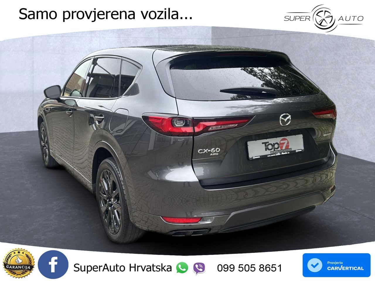 Mazda CX-60 3.3 e-Skyactiv D (254 KS) AWD Automatic LED+GR SJED+ACC