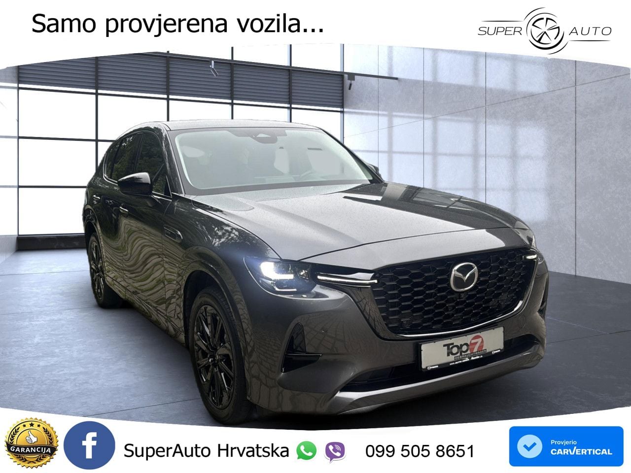 Mazda CX-60 3.3 e-Skyactiv D (254 KS) AWD Automatic LED+GR SJED+ACC