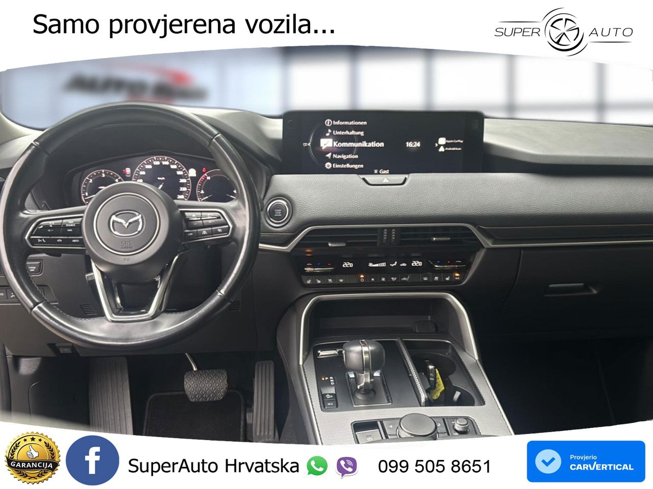 Mazda CX-60 3.3 e-Skyactiv D (254 KS) AWD Automatic LED+GR SJED+ACC