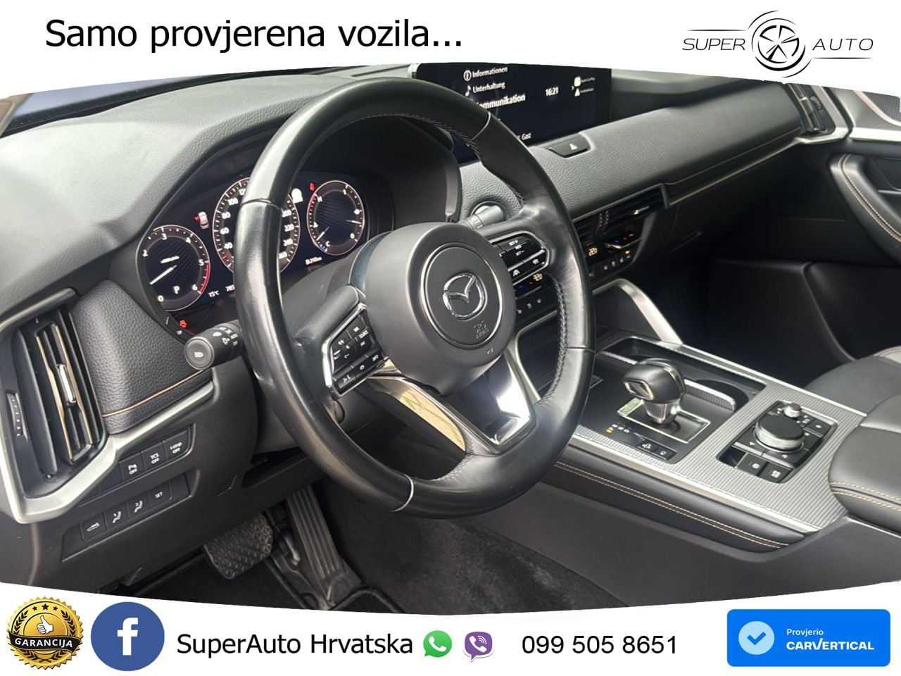 Mazda CX-60 3.3 e-Skyactiv D (254 KS) AWD Automatic LED+GR SJED+ACC