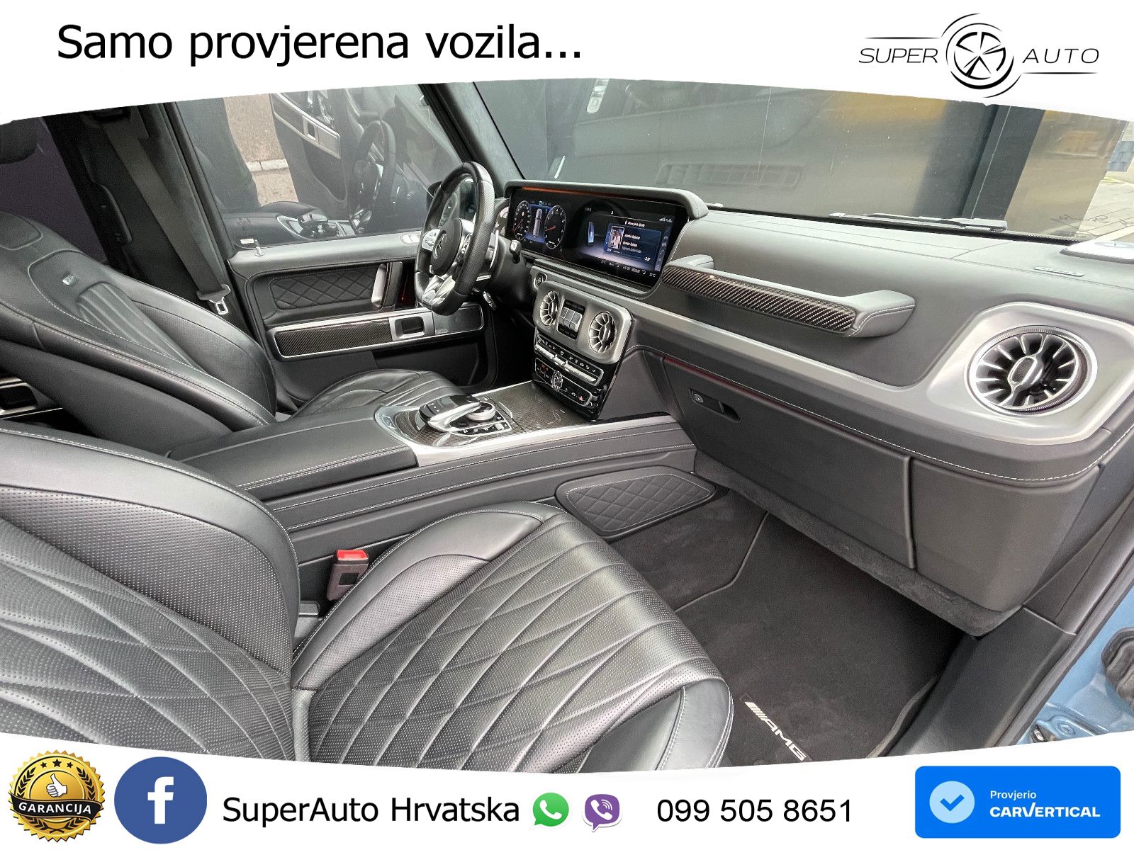 Mercedes AMG G 63 Long V8 (585 KS) 4MATIC 9G-TRONIC AMG SPEEDSHIFT PLUS LED+GR SJED+ACC