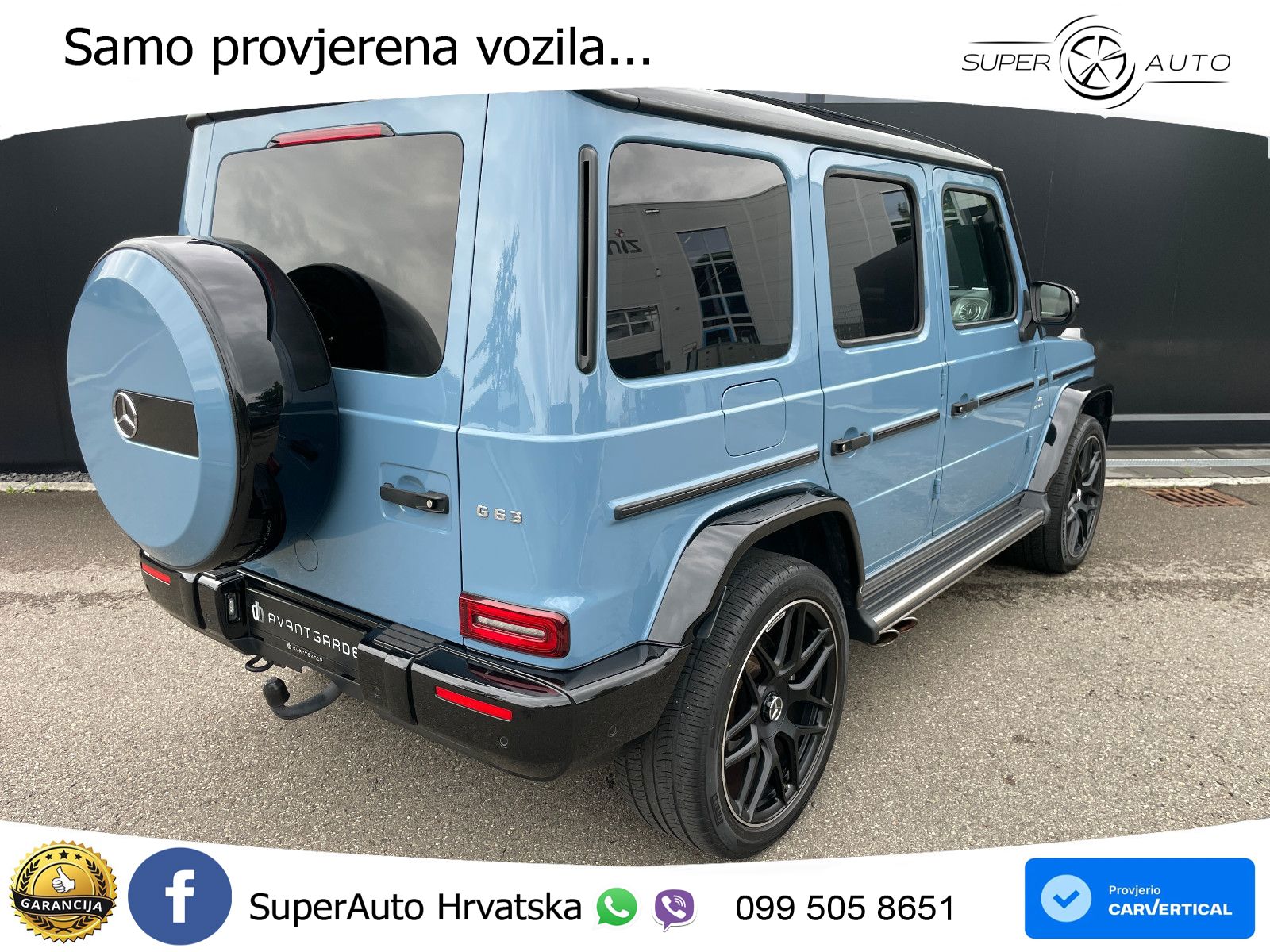 Mercedes AMG G 63 Long V8 (585 KS) 4MATIC 9G-TRONIC AMG SPEEDSHIFT PLUS LED+GR SJED+ACC