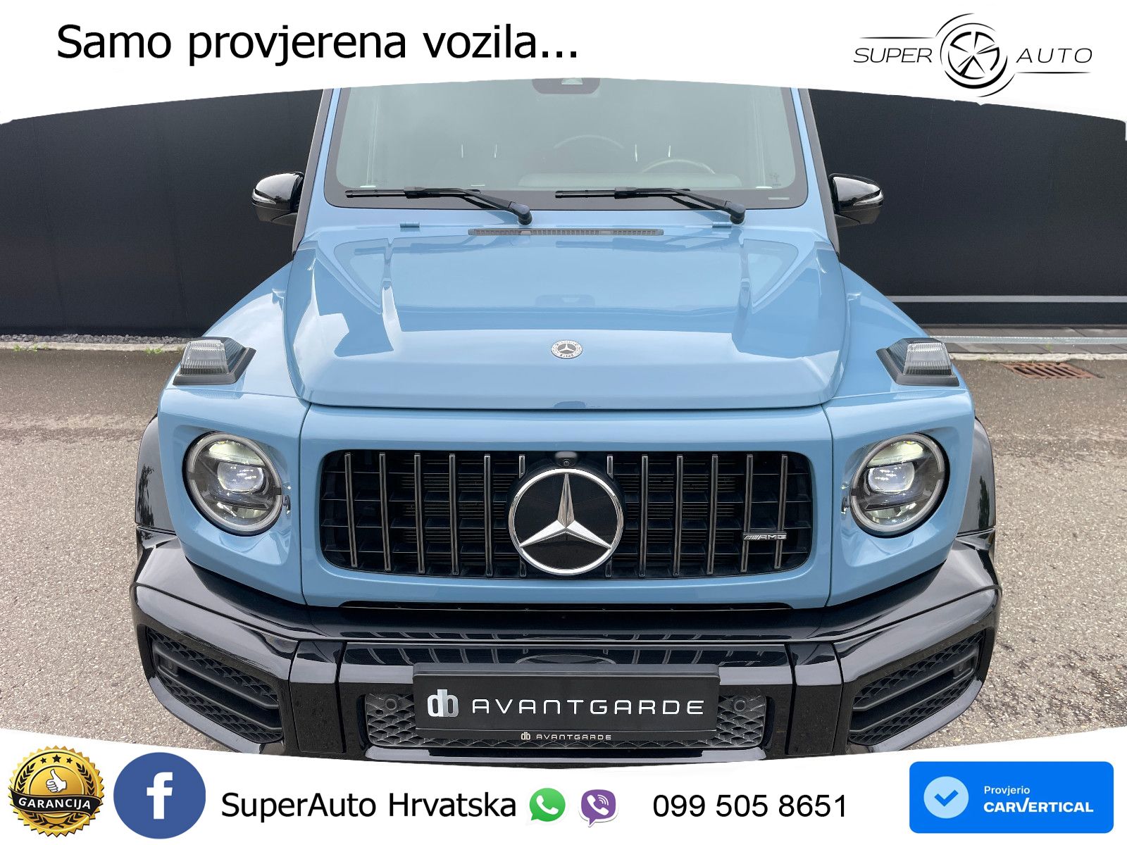 Mercedes AMG G 63 Long V8 (585 KS) 4MATIC 9G-TRONIC AMG SPEEDSHIFT PLUS LED+GR SJED+ACC