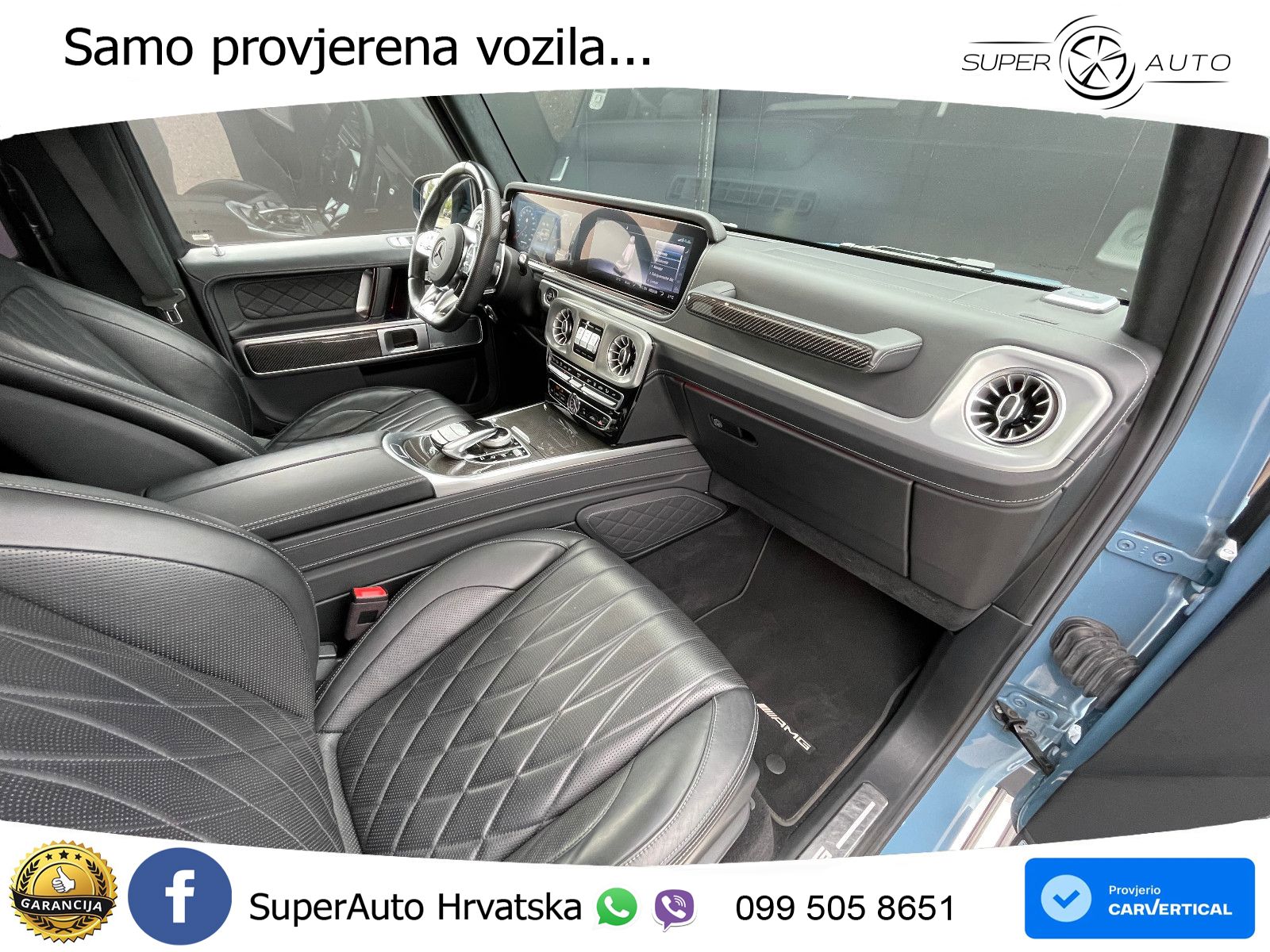 Mercedes AMG G 63 Long V8 (585 KS) 4MATIC 9G-TRONIC AMG SPEEDSHIFT PLUS LED+GR SJED+ACC