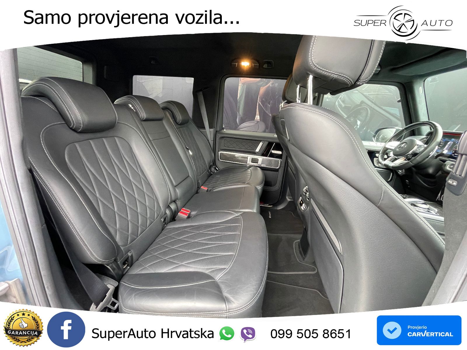 Mercedes AMG G 63 Long V8 (585 KS) 4MATIC 9G-TRONIC AMG SPEEDSHIFT PLUS LED+GR SJED+ACC
