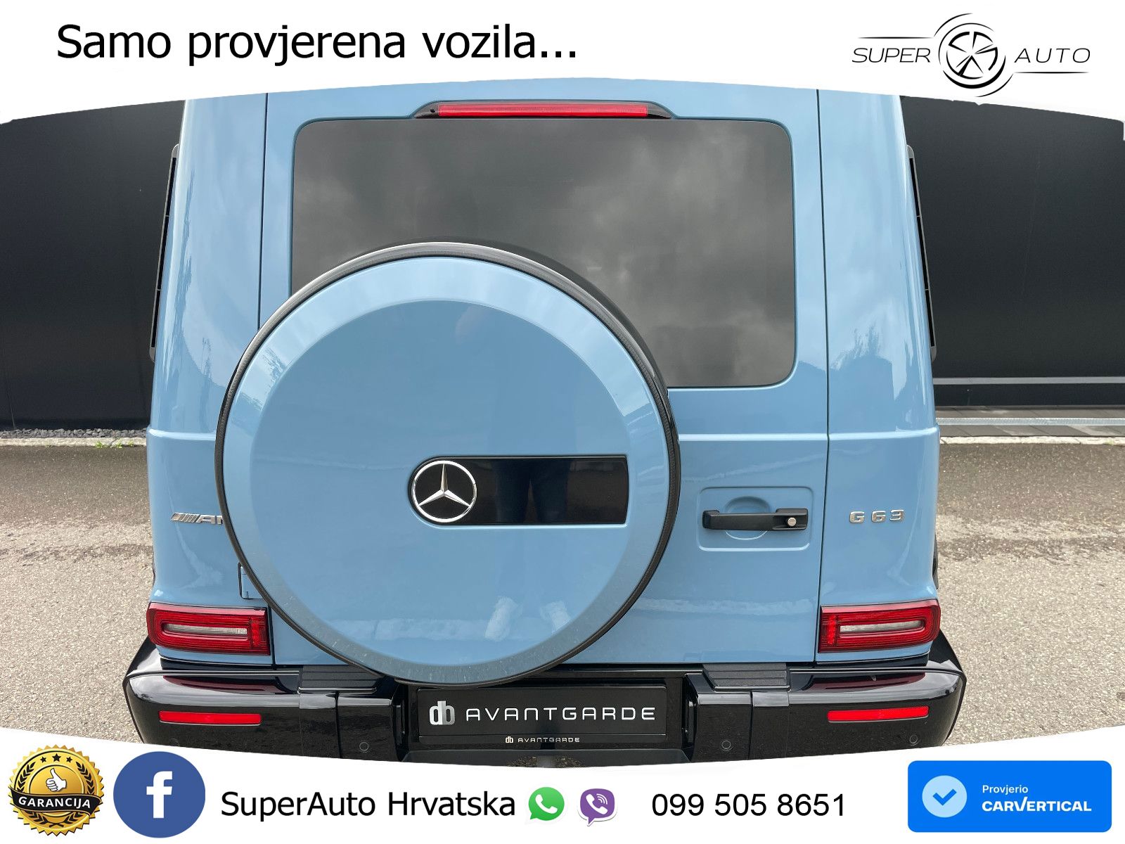 Mercedes AMG G 63 Long V8 (585 KS) 4MATIC 9G-TRONIC AMG SPEEDSHIFT PLUS LED+GR SJED+ACC