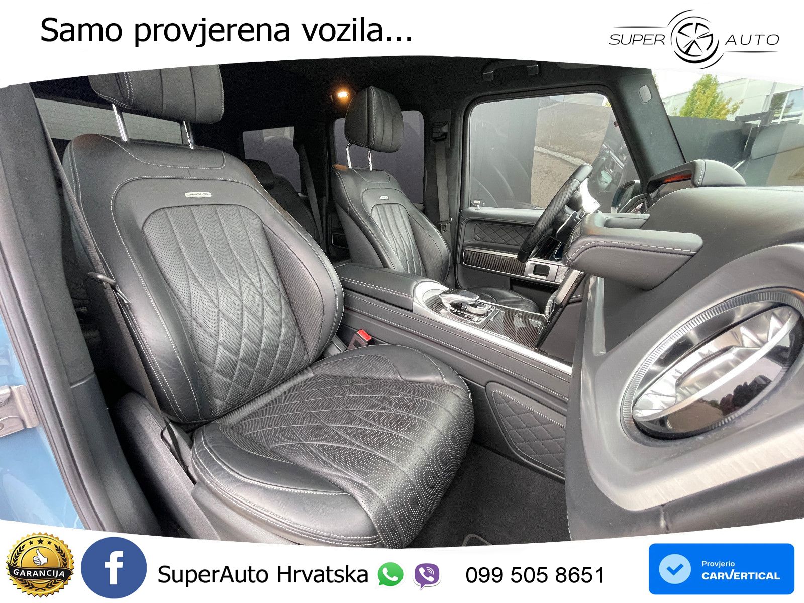 Mercedes AMG G 63 Long V8 (585 KS) 4MATIC 9G-TRONIC AMG SPEEDSHIFT PLUS LED+GR SJED+ACC