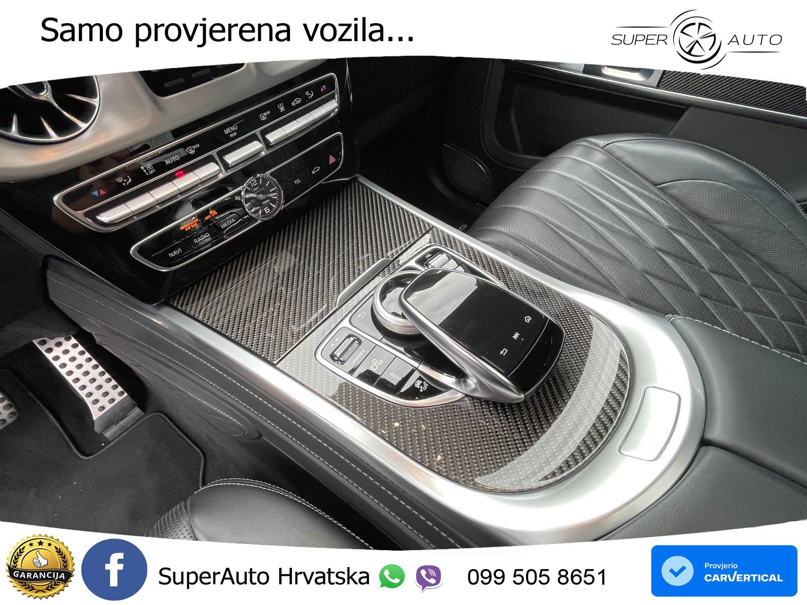 Mercedes AMG G 63 Long V8 (585 KS) 4MATIC 9G-TRONIC AMG SPEEDSHIFT PLUS LED+GR SJED+ACC