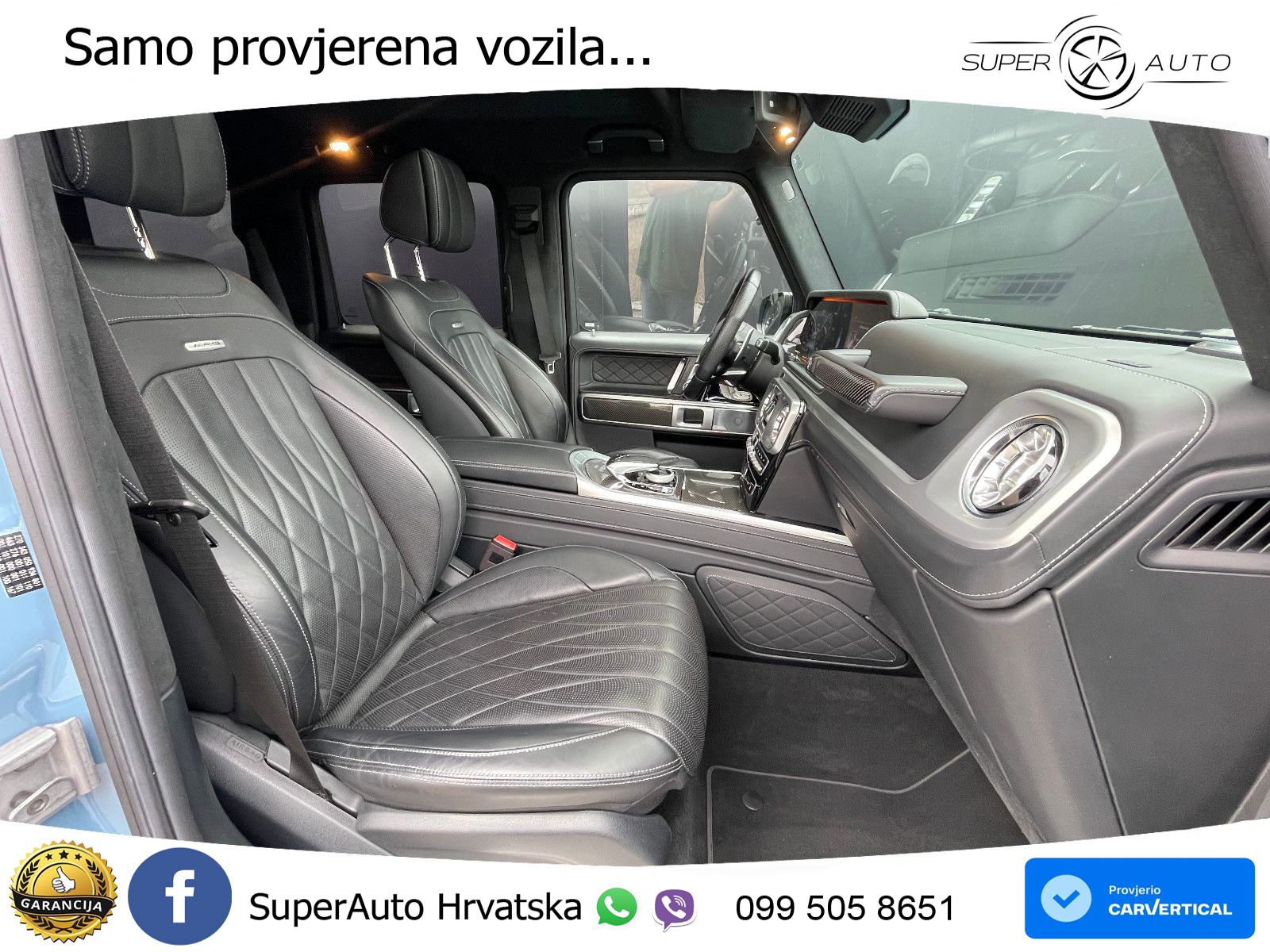 Mercedes AMG G 63 Long V8 (585 KS) 4MATIC 9G-TRONIC AMG SPEEDSHIFT PLUS LED+GR SJED+ACC